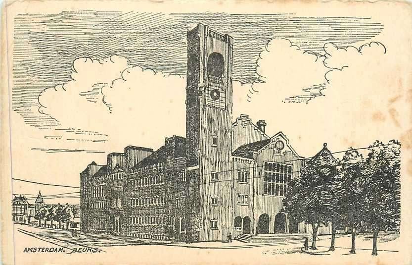 380-039-005 Amsterdam Beurs, Verzenden, Voor 1920, Noord-Holland