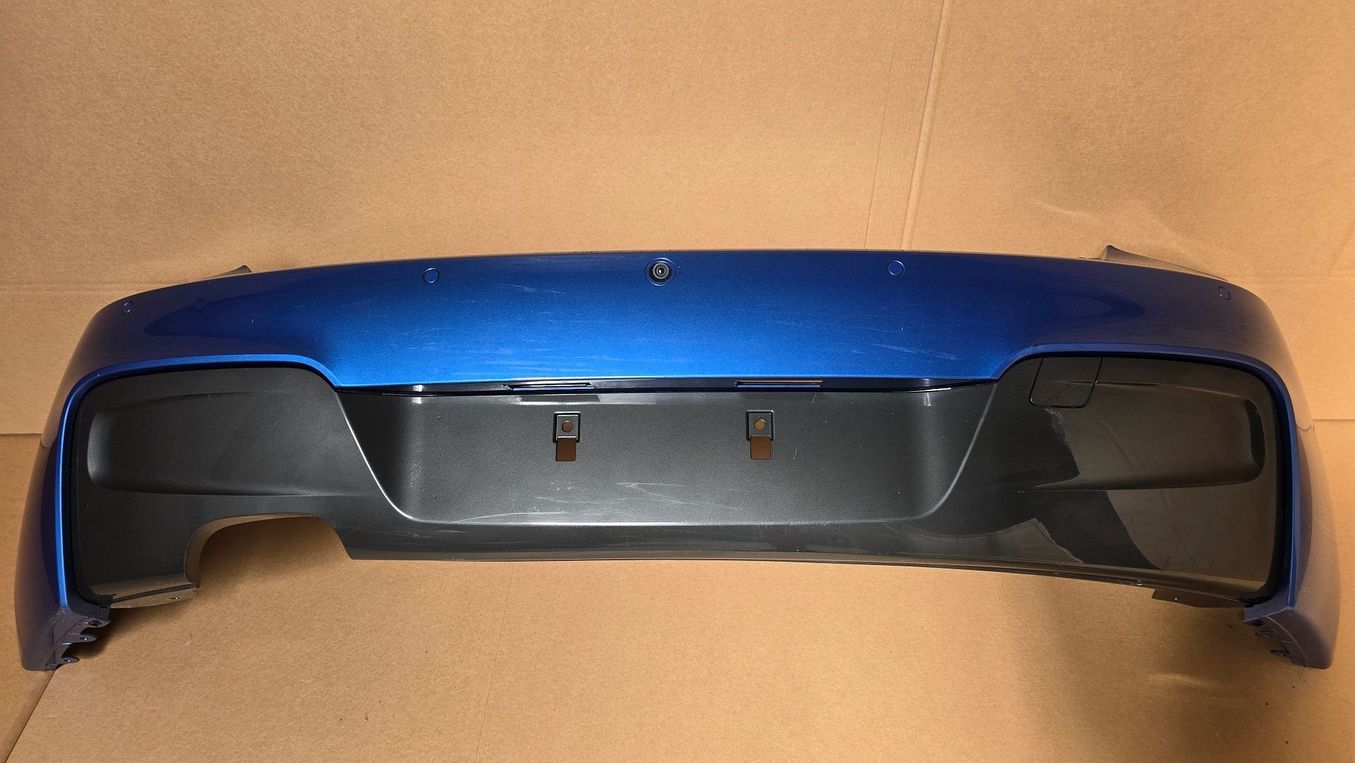 Achterbumper BMW 1 Serie F20 F21 M Pakket CAMERA 4xPDC ORGIN, Gebruikt, -, Ophalen of Verzenden, Achter