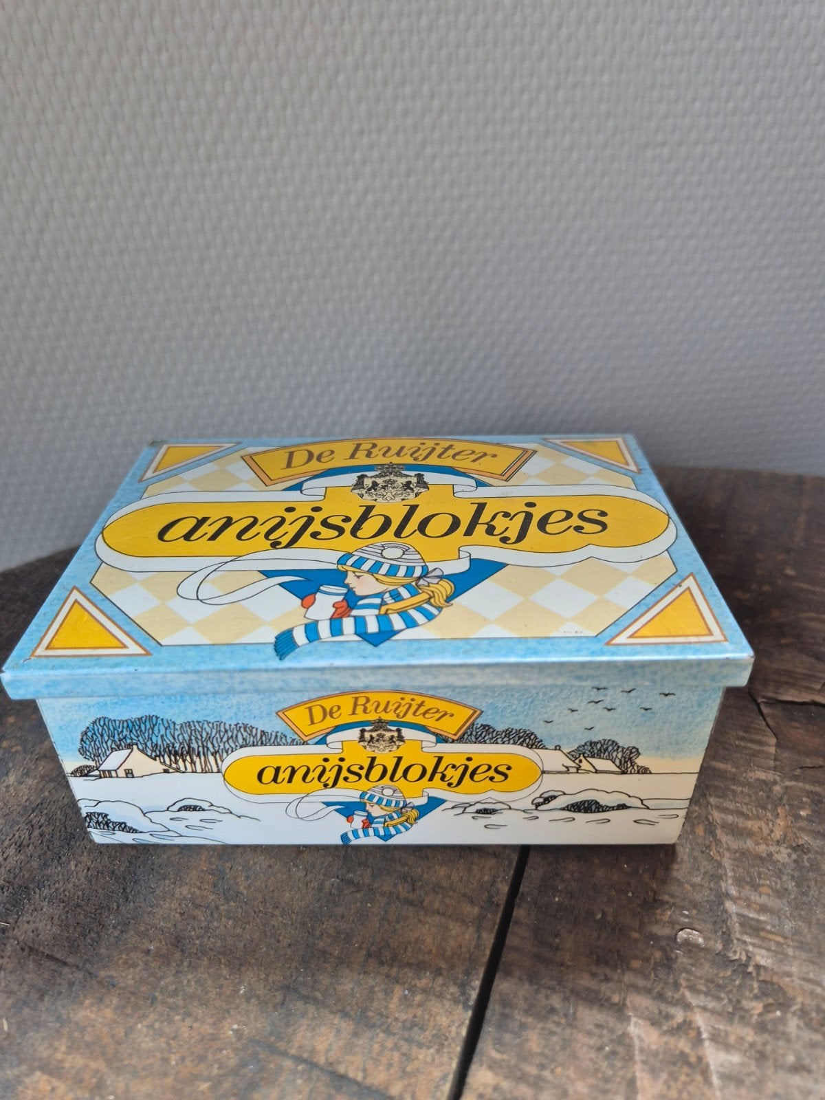 de ruyter anijsblokjes blik, Verzamelen, Ophalen of Verzenden, Gebruikt, Overige