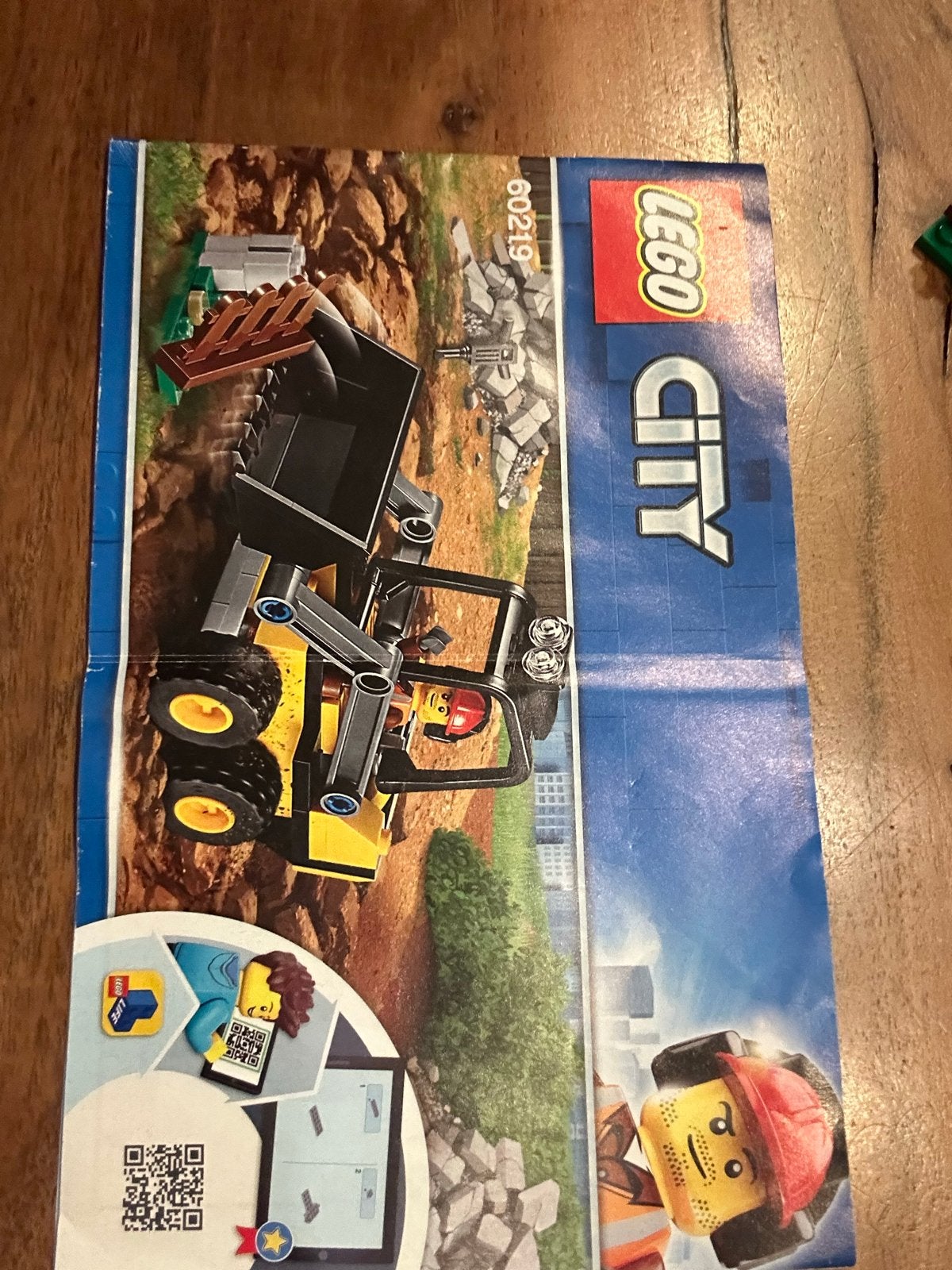 Lego City 60219 Bouwvoertuig met minifiguur, Ophalen, City, Lego, Zo goed als nieuw