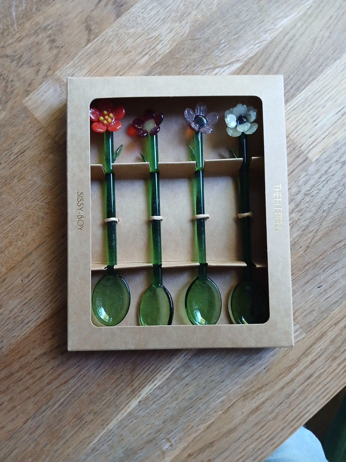 Sissy Boy lepeltjes bloemen, Ophalen of Verzenden, Nieuw, Overige merken, Overige materialen