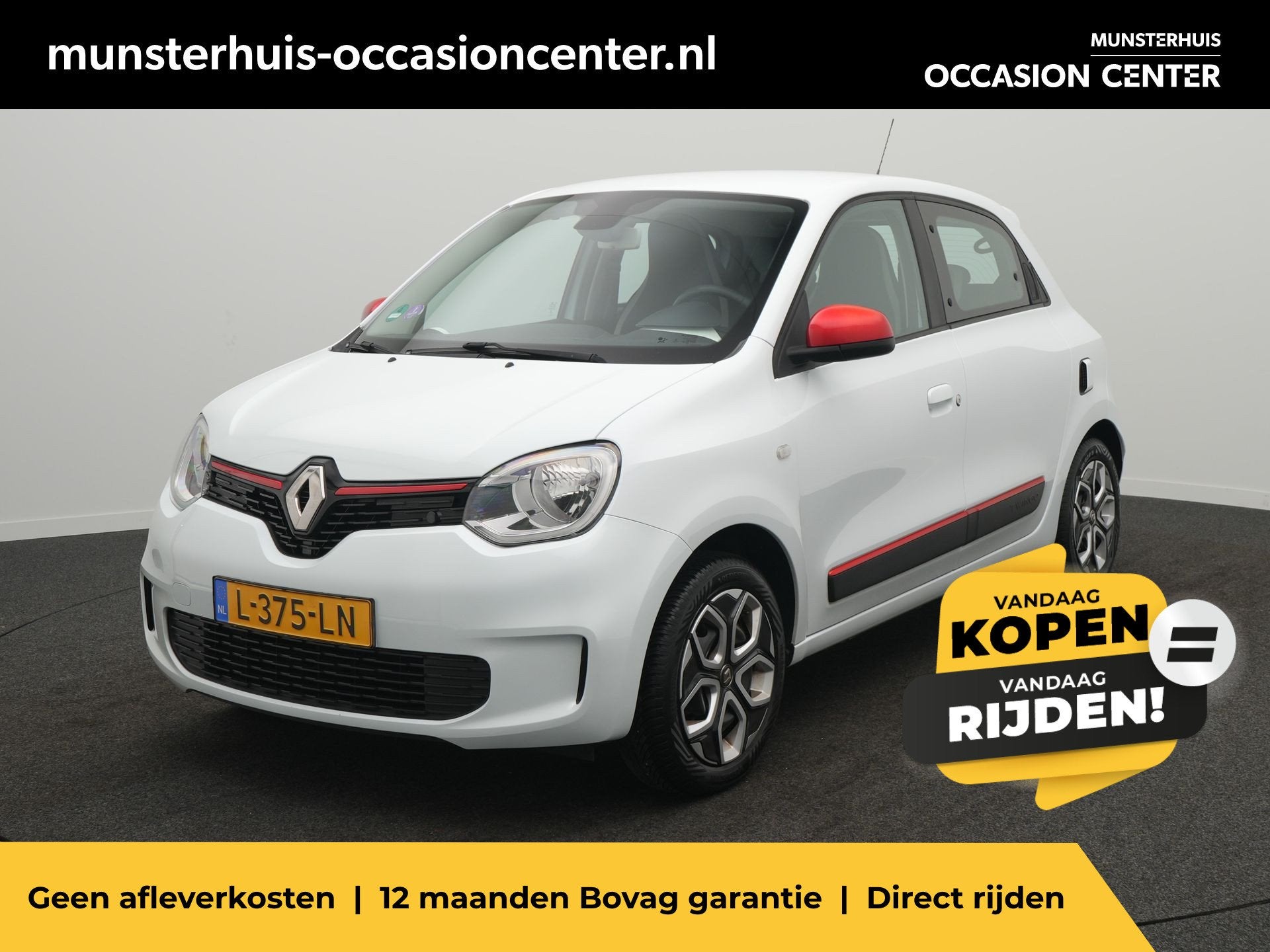 Renault Twingo SCe 70 Collection - Occasion Lease vanaf €3, Gebruikt, 4 stoelen, Origineel Nederlands, Bedrijf
