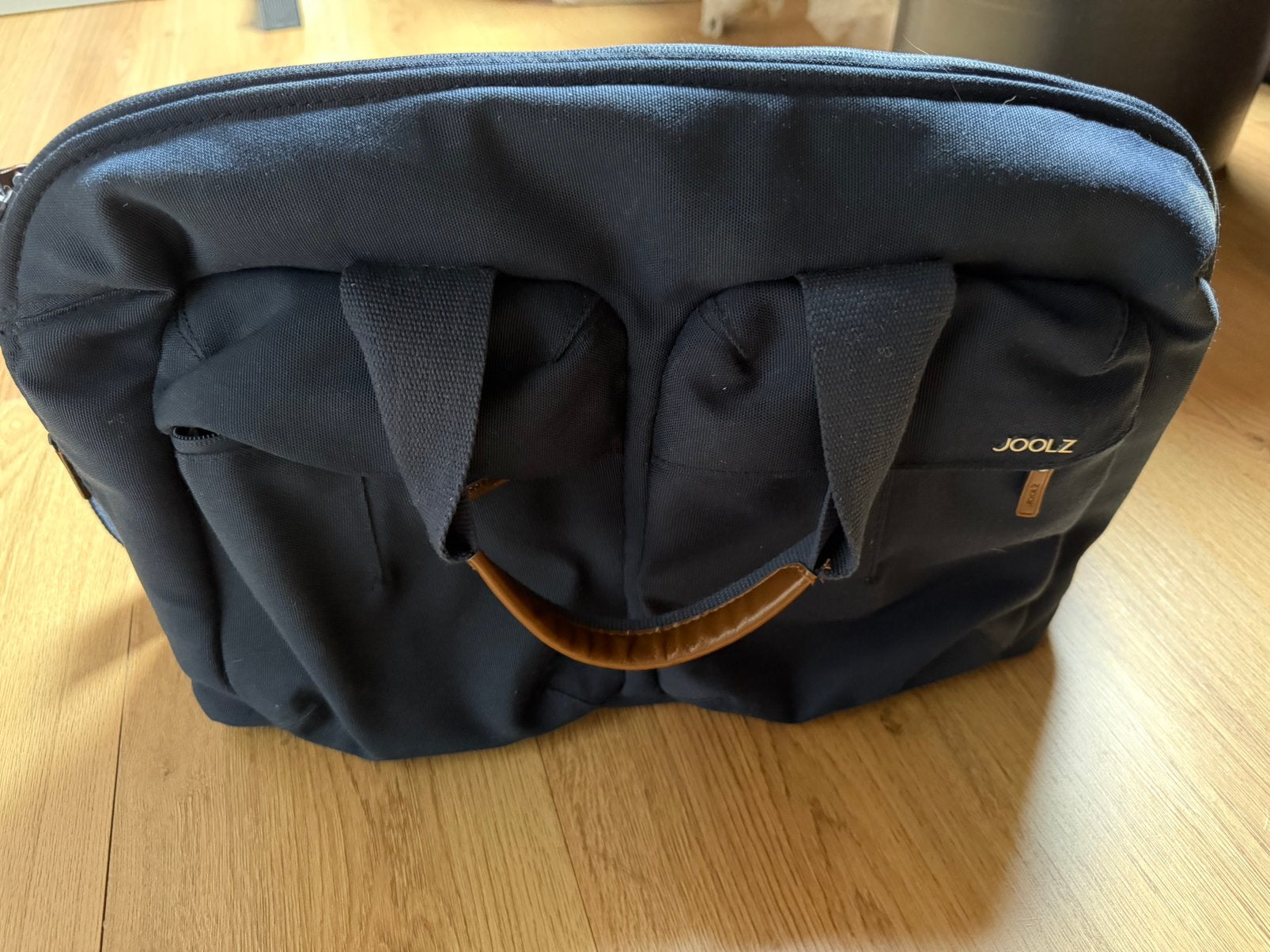 Joolz Luiertas blauw, Kinderen en Baby's, Luiertassen, Zo goed als nieuw, Verzorgingstas, Joolz, Bevestiging voor kinderwagen