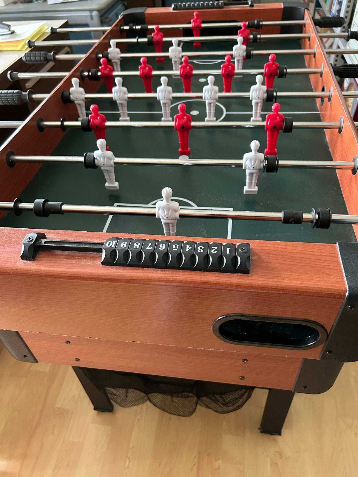 Carromco Speeltafel 9-in-1 o.a. Tafelvoetbal en Poolbiljart, Een of twee spelers, Ophalen, Gebruikt