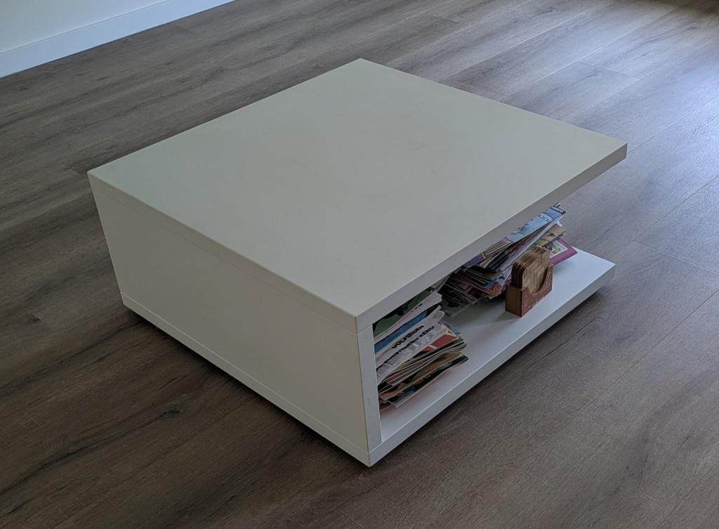 Salontafel, Ophalen, Gebruikt, Vierkant, 50 tot 100 cm