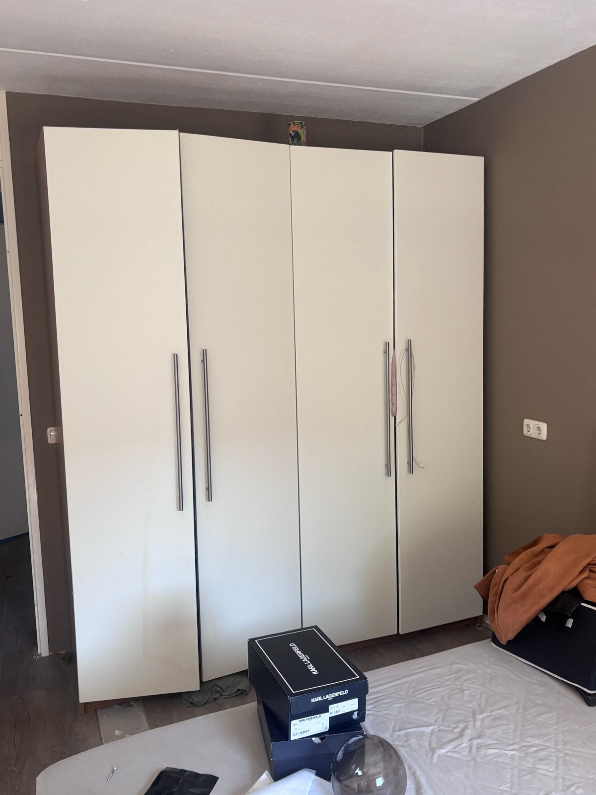 Grote IKEA Pax kledingkast met planken en hangruimte, Ophalen, Gebruikt, 200 cm of meer, 150 tot 200 cm