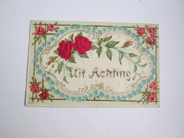 Ansichtkaarten Nederland, TC 3-24 afst Alkmaar, Uit Achtung, Verzamelen, Verzenden, Voor 1920, Gelopen, Noord-Holland