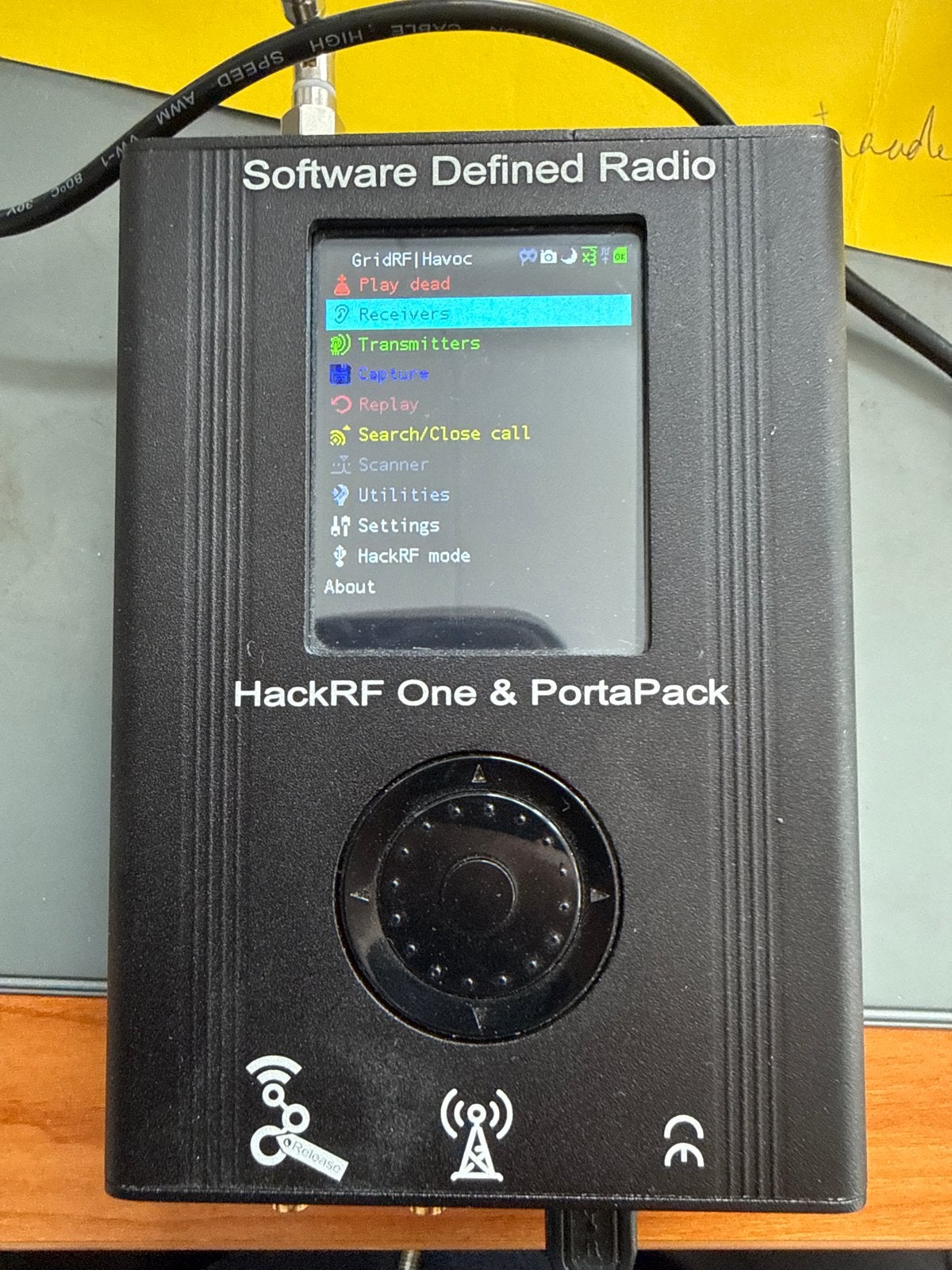HackRF One & PortaPack H2 Software Defined Radio, Ophalen of Verzenden, Zo goed als nieuw, Zender en Ontvanger