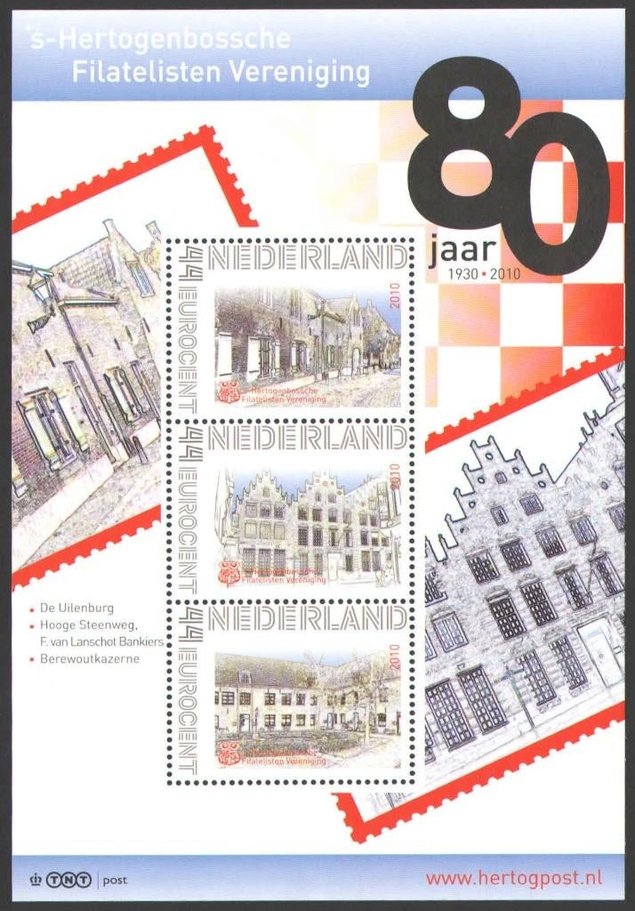 Postzegels 's-Hertogenbossche Filatelisten Vereniging (1), Ophalen of Verzenden, Na 1940, Postfris