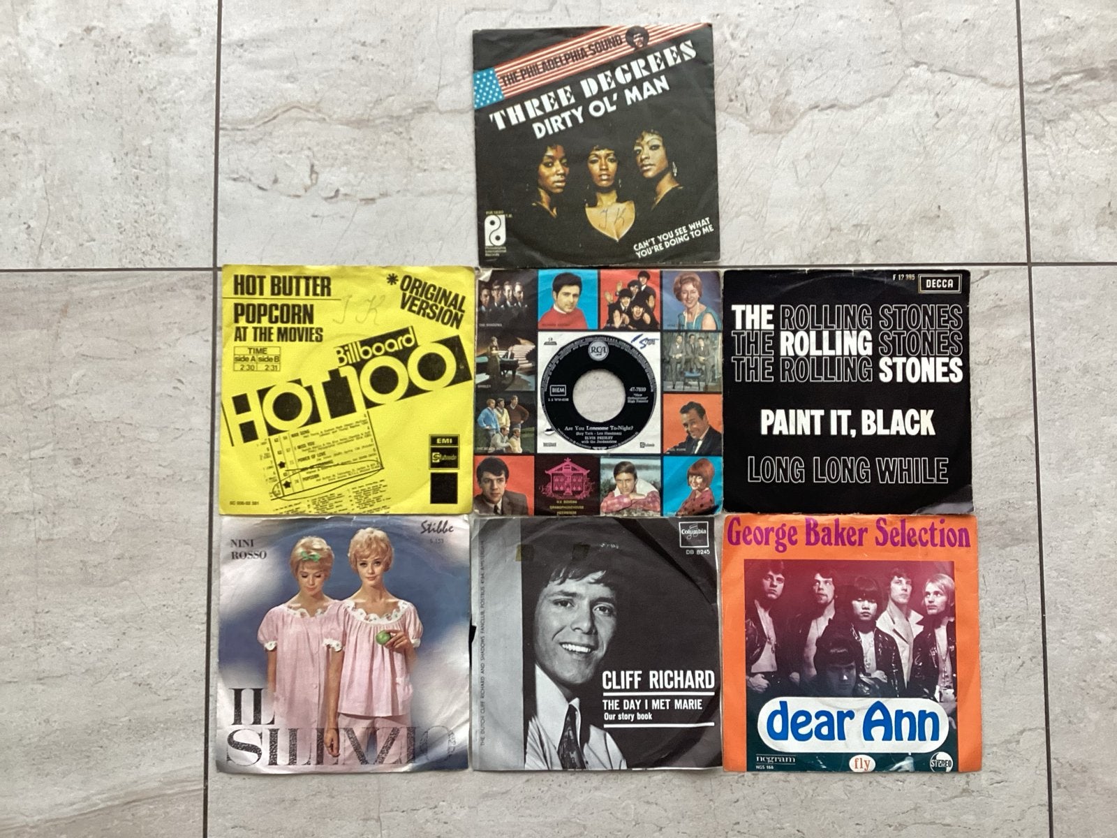 Vintage Vinyl Singles Collectie: Pop, Rock, Soul (7 inch), Gebruikt, 7 inch, Ophalen of Verzenden, Pop