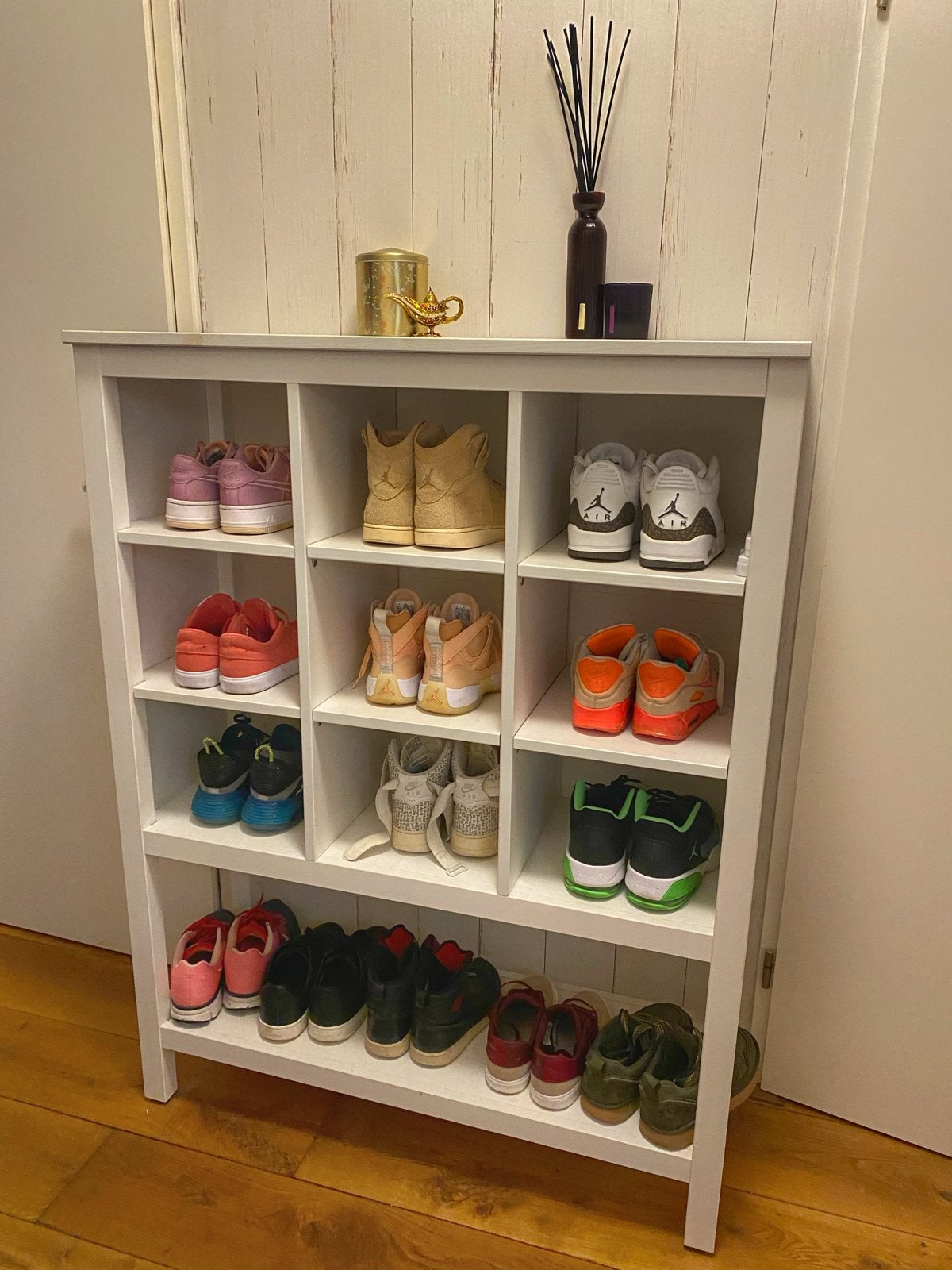 IKEA Hemnes Witte kast 99x130x37, Huis en Inrichting, Ophalen, Zo goed als nieuw