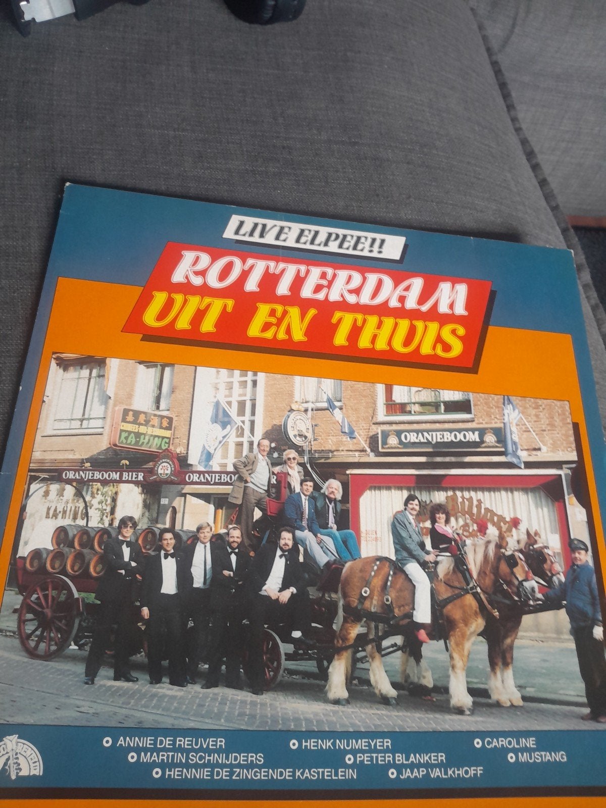 Rotterdam Uit en thuis, Ophalen of Verzenden, Gebruikt, 12 inch, Levenslied of Smartlap