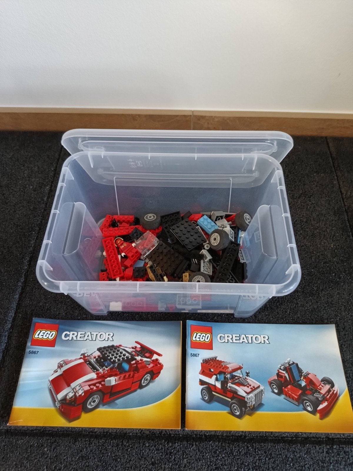 Lego Creator nummer 5867 Super sportwagen, Kinderen en Baby's, Speelgoed | Duplo en Lego, Lego, Ophalen of Verzenden, Zo goed als nieuw