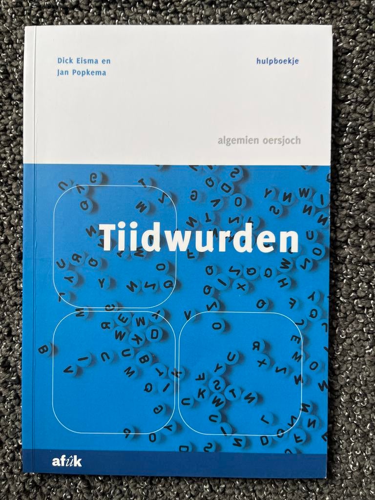 Tiiwdwurden: Hulpboekje algemien oersjoch Frysk, Ophalen of Verzenden, Alpha, Zo goed als nieuw, Overige niveaus