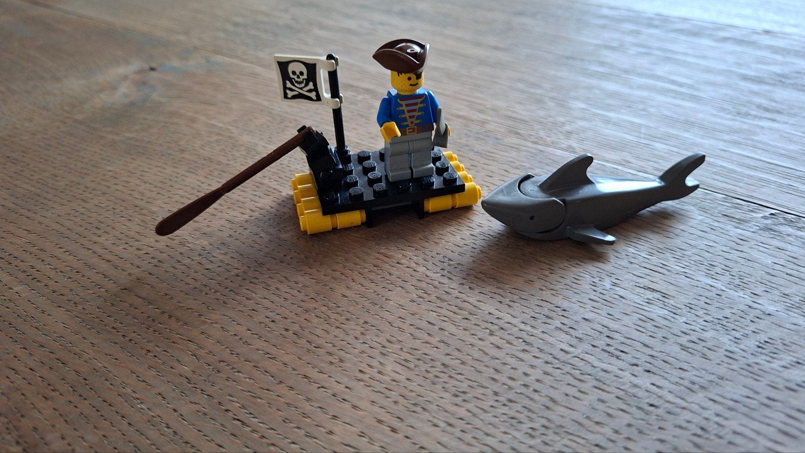 Lego piratenvlot raft 6234, Kinderen en Baby's, Speelgoed | Duplo en Lego, Lego, Ophalen of Verzenden, Zo goed als nieuw, Compleet