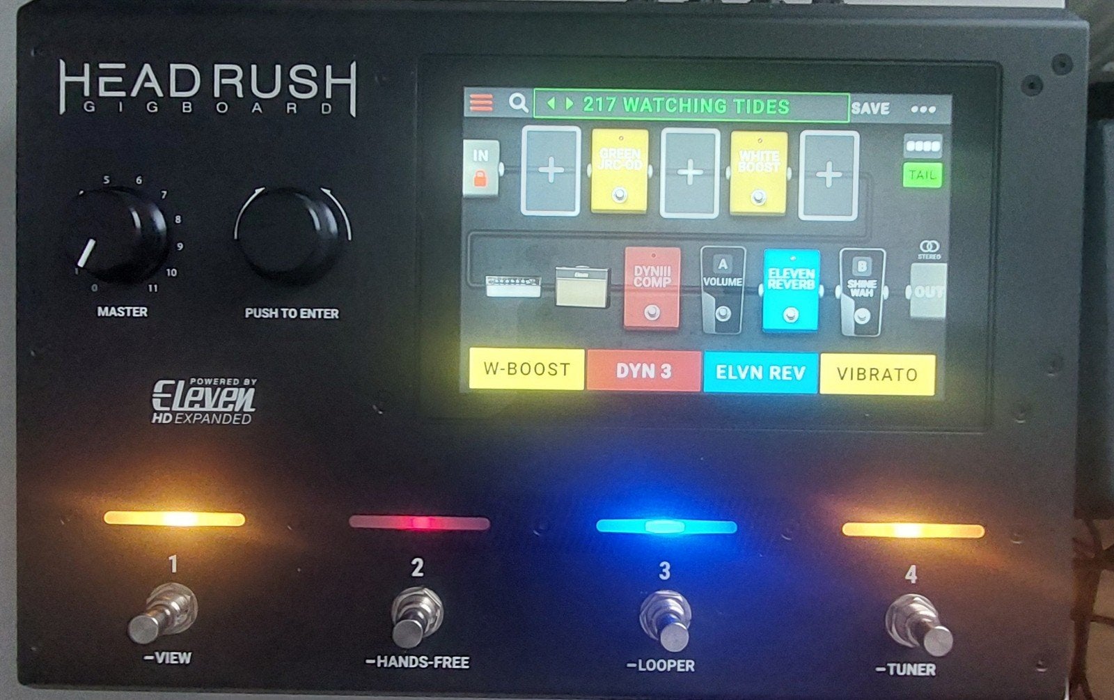 HeadRush Gigboard Multi-effect Processor NL manual, Ophalen of Verzenden, Zo goed als nieuw, Multi-effect