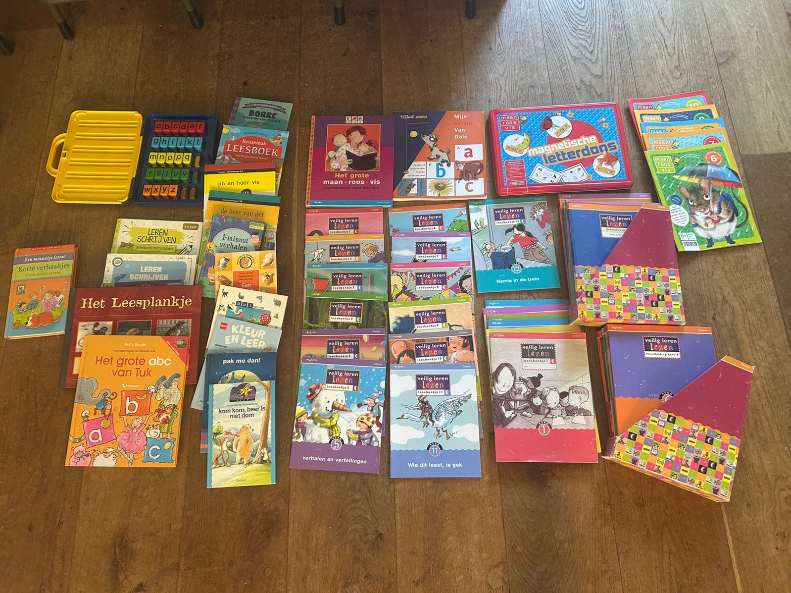 Veilig leren lezen methode complete set en extra boekjes, Ophalen of Verzenden, Gelezen, Kind en Jeugd