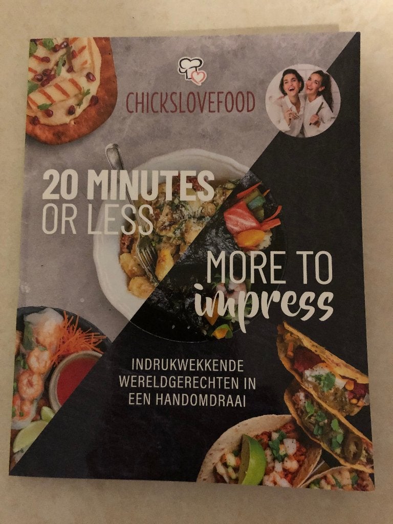 Kookboek Chickslovefood 20 minutes or less, nieuw., Ophalen of Verzenden, Nieuw