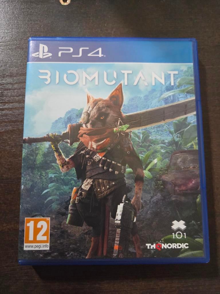 Biomutant PS4 - Gloednieuw en Geseald!, 1 speler, Nieuw, Ophalen of Verzenden, Role Playing Game (Rpg)