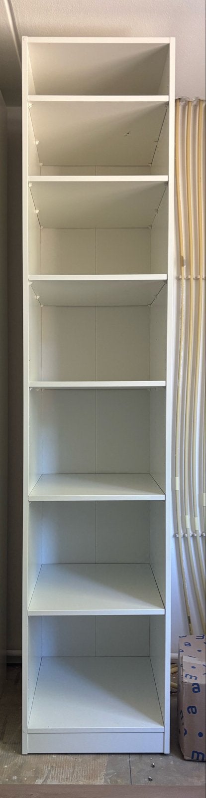IKEA PAX kast 50cm met 6 planken, zonder deur, Ophalen, Met plank(en), Gebruikt, 200 cm of meer