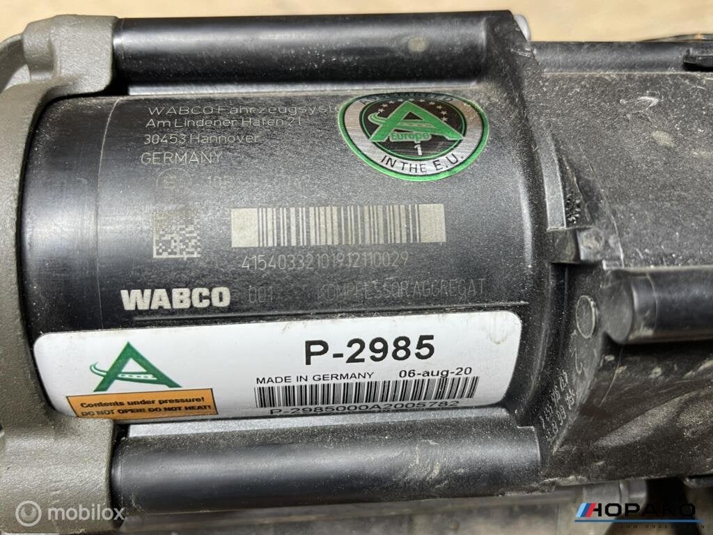 Luchtvering compressor BMW 5 serie F11, Gebruikt, Einsteinlaan 5 rijswijk, Bmw, Ophalen of Verzenden