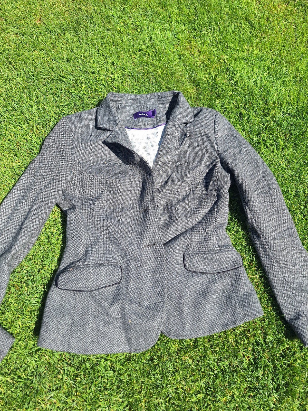 Mexx blazer dames maat 40, Ophalen of Verzenden, Zo goed als nieuw, Maat 38/40 (M), Grijs
