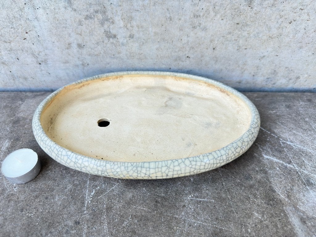 Bonsai schaal pot 28x18x4cm (4*), Ophalen of Verzenden, Zo goed als nieuw, Overige vormen, Aardewerk