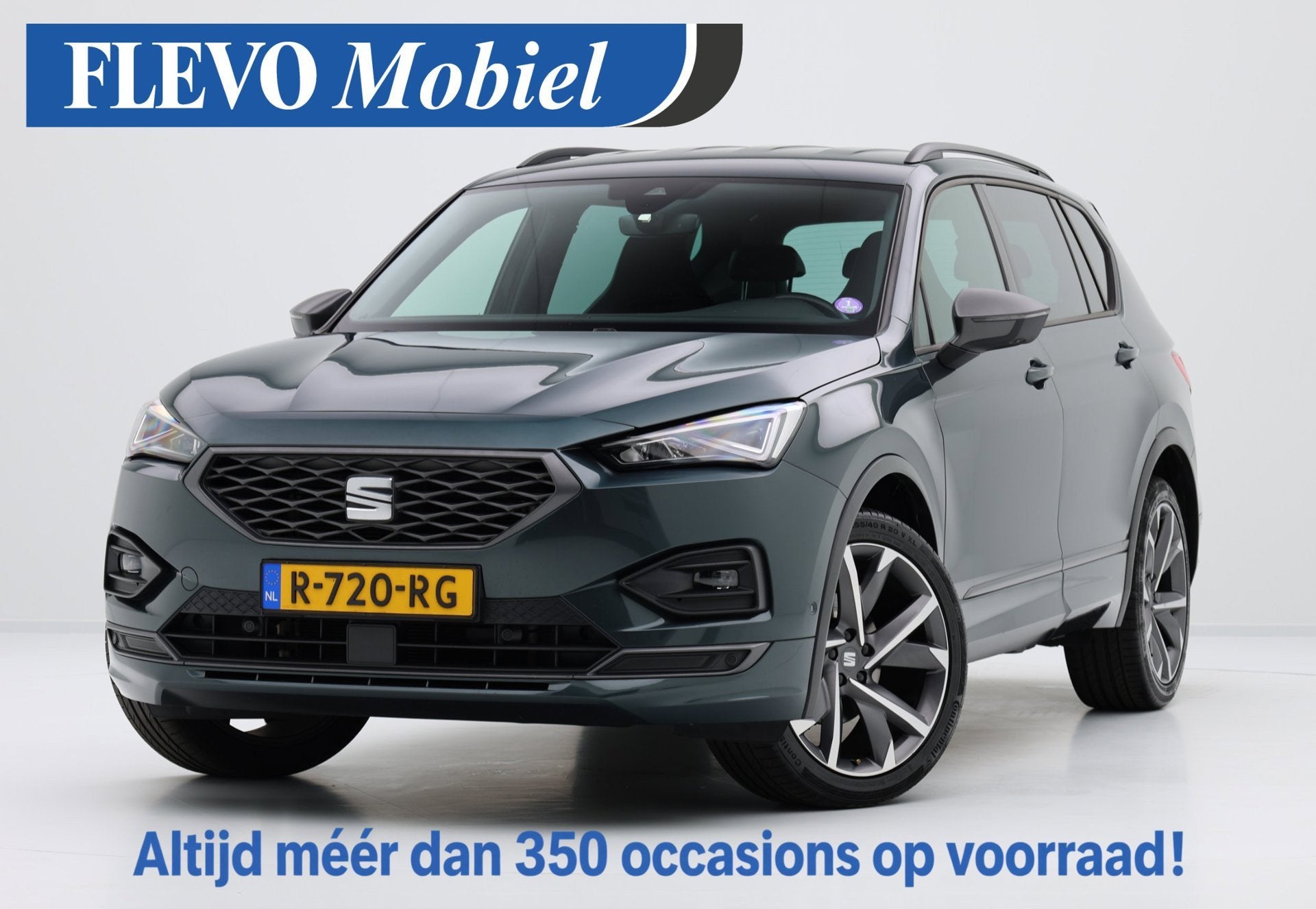 Seat Tarraco 1.5 TSI FR Business Aut. 1e eig.|20" LMV|Trekha, Euro 6, 4 cilinders, 150 pk, Leder en Stof