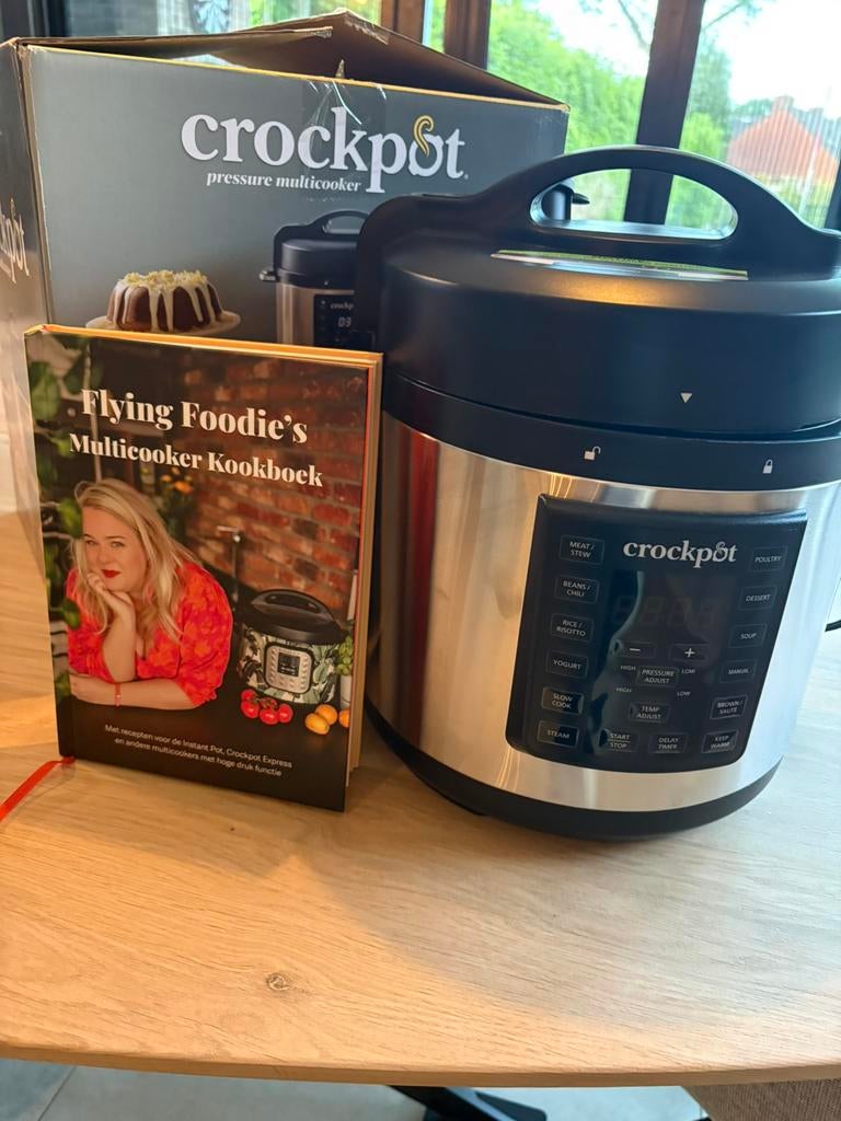 Crockpot multicooker, Ophalen of Verzenden, Zo goed als nieuw