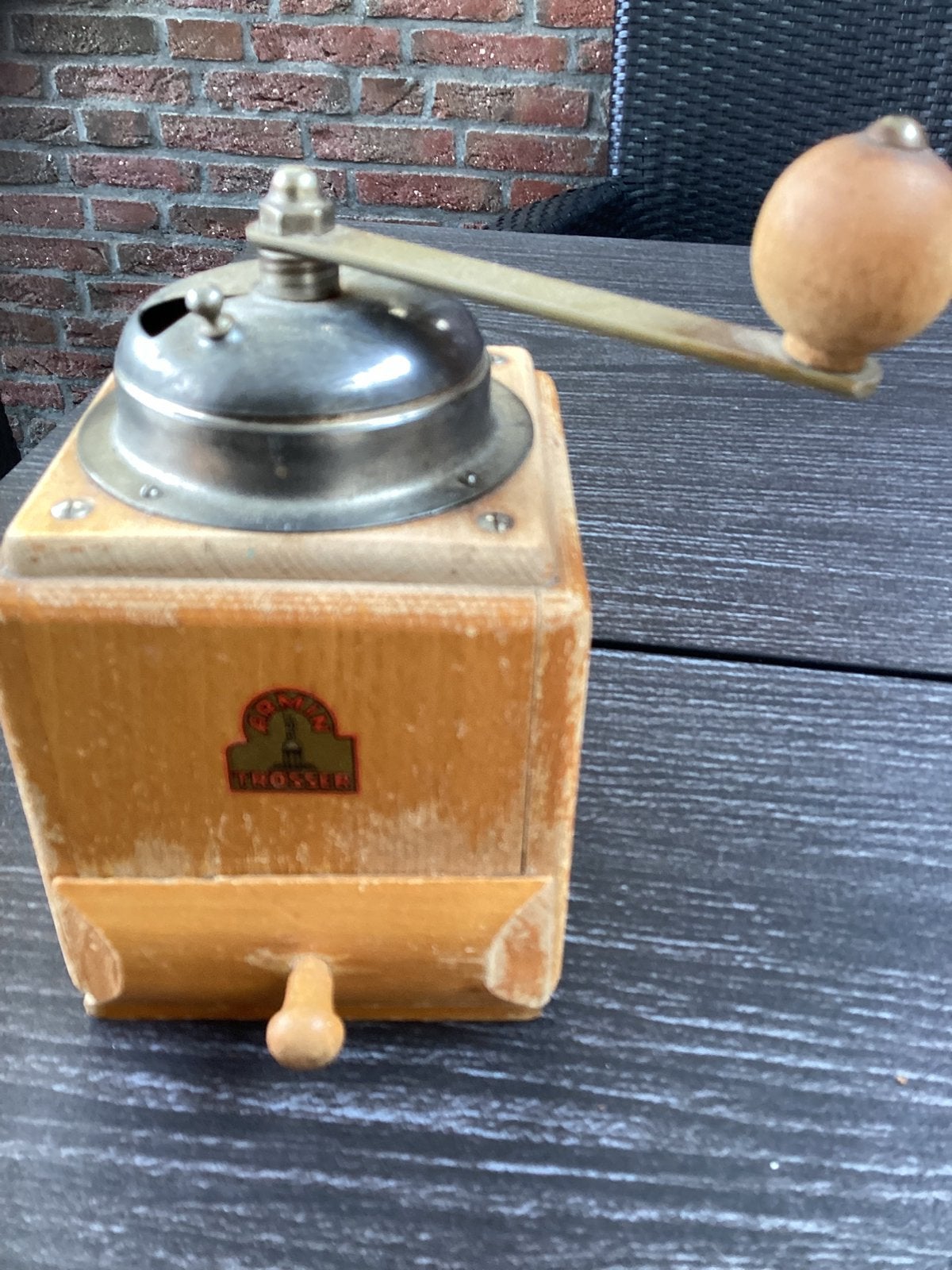 Oude koffiemolen, Antiek en Kunst, Antiek | Keukenbenodigdheden, Ophalen of Verzenden