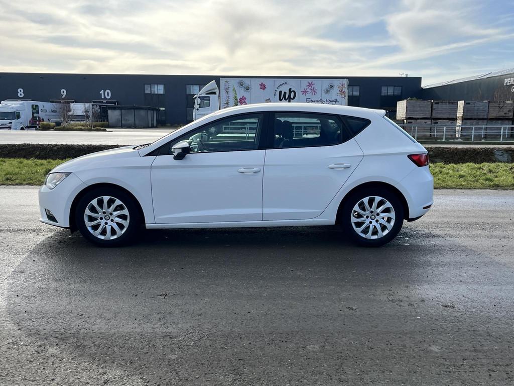 SEAT Leon 1.4 TSI Style Clima, cruise, Voorwielaandrijving, Euro 5, Stof, Gebruikt