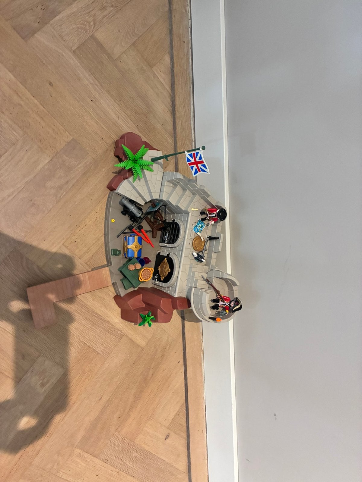 Playmobil Britse soldatenvesting - 5139, Ophalen of Verzenden, Zo goed als nieuw