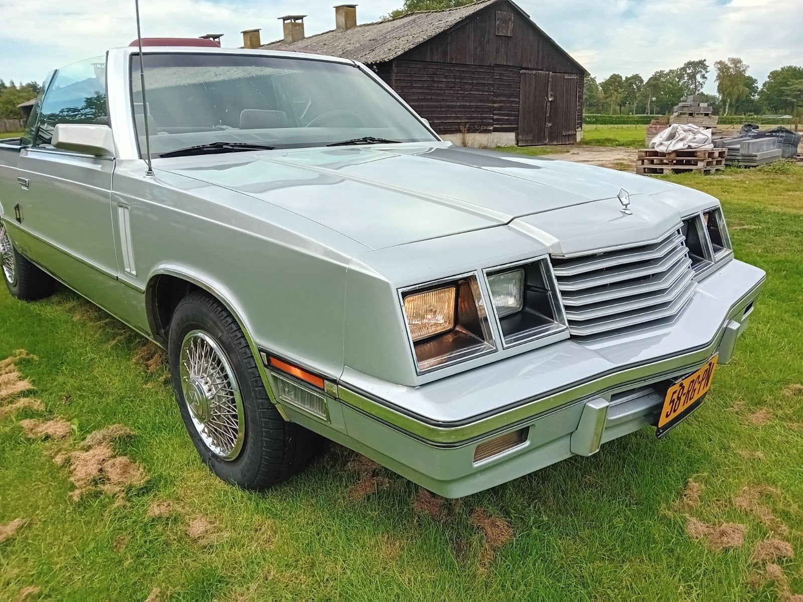 Chrysler Dodge 600 2.6L AUT Cabriolet 1986 Grijs 2 jaar APK, foto 8