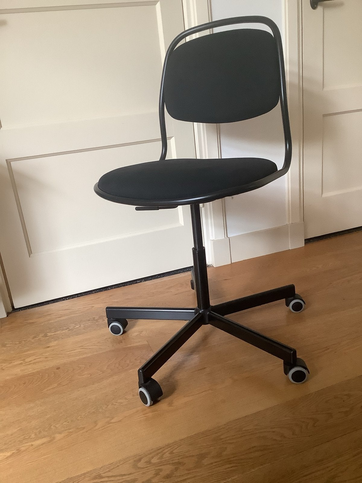 IKEA ÖRFJÄLL bureaustoel zwart, Ophalen, Gebruikt, Zwart, Bureaustoel