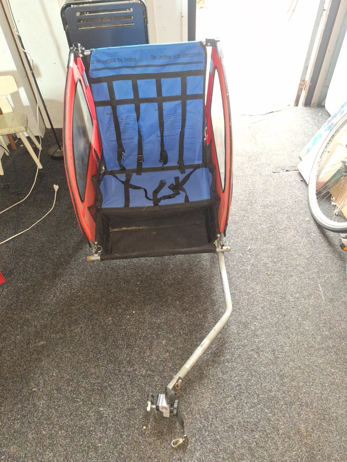 Kinderfietskar - Comfortabel en Veilig, Fietsen en Brommers, Ophalen, Gebruikt, Opvouwbaar, Kinderkar