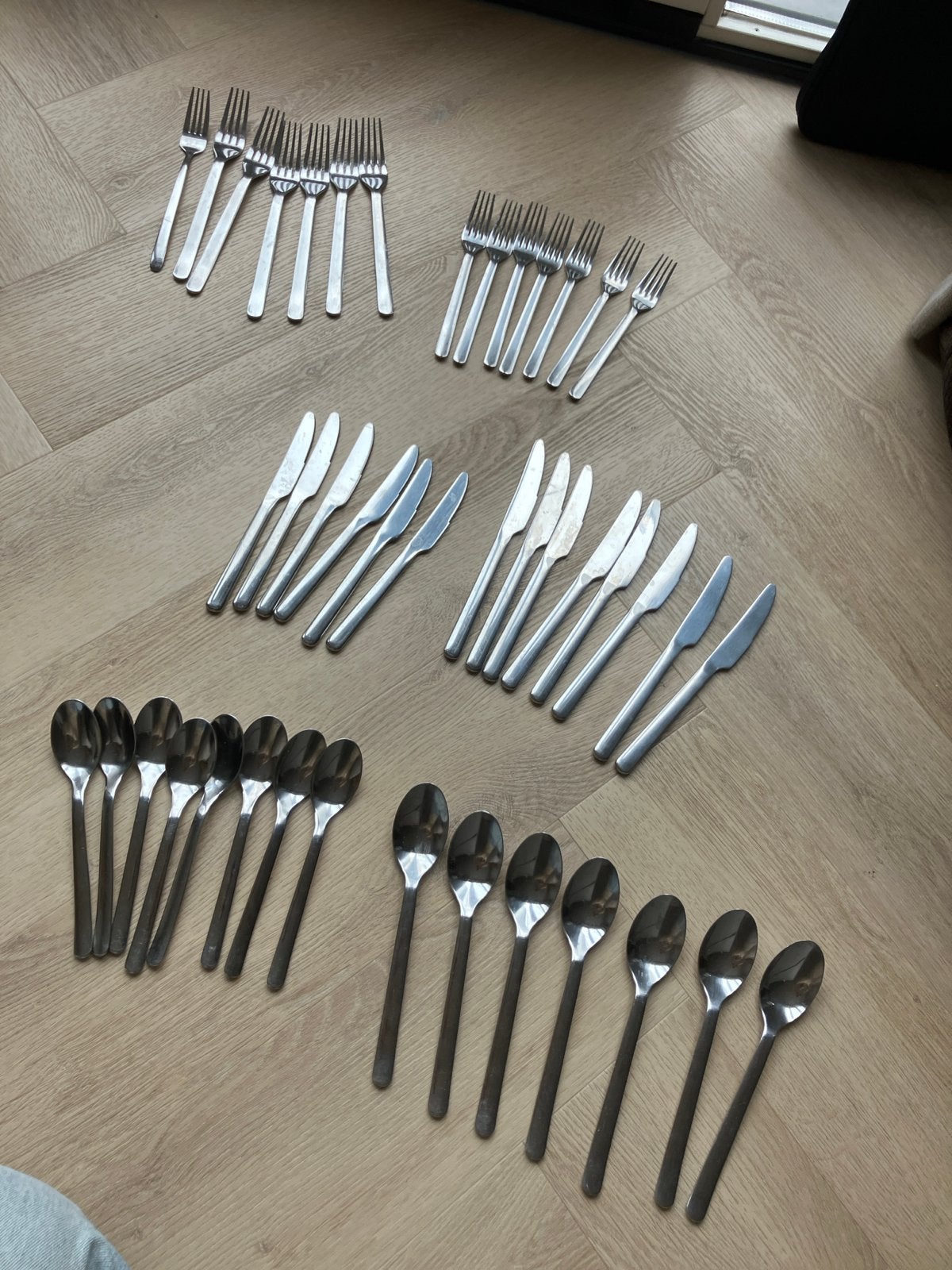 Bestekset: vorken, messen en lepels ikea, Huis en Inrichting, Ophalen, IKEA, Bestekset