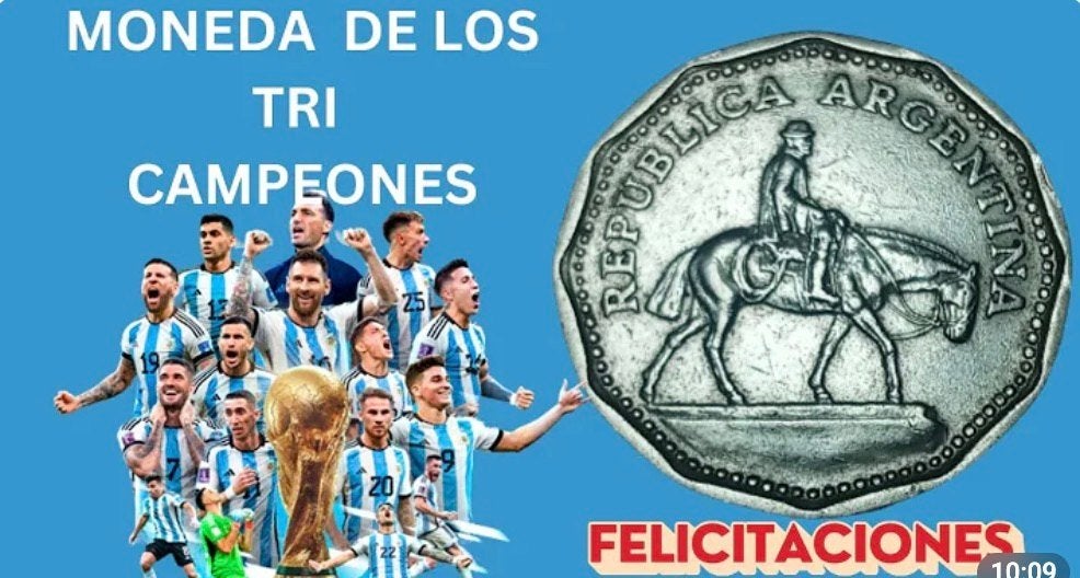 Munten Argentina, Verzenden, Noord-Amerika