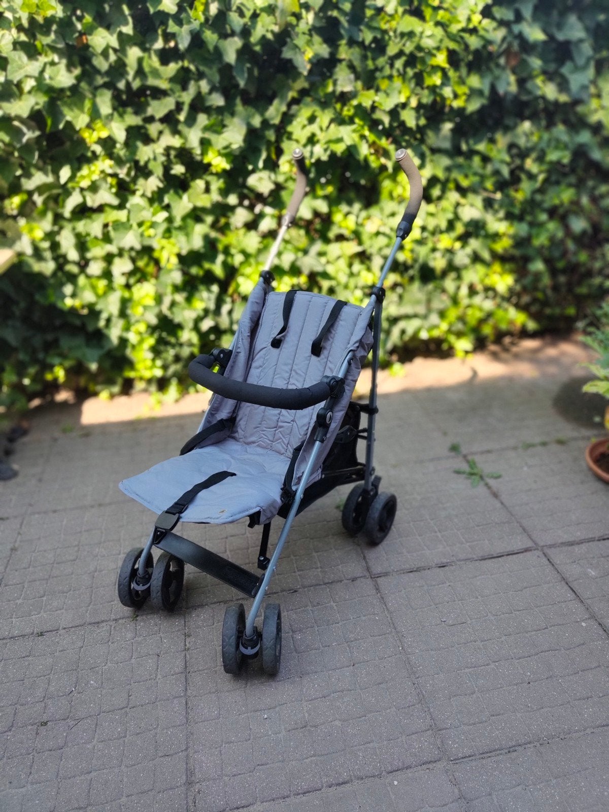 Wandelwagen met verstelbare rugleuning en bagagenet, Ophalen, Gebruikt, Overige merken