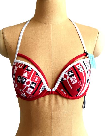 Nieuwe Marlies Dekkers bikinitop cards, rood, Mt. 80 A, Nieuw, Bikini, Rood, Marlies Dekkers
