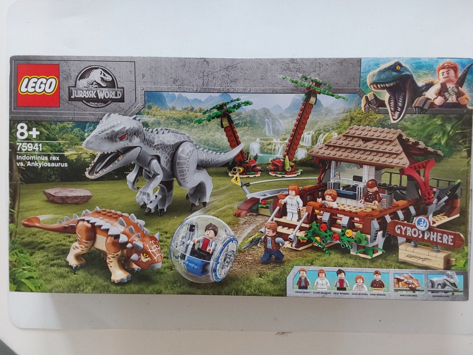 Lego  75941 Jurassic World🦖Indominus rex vs Ankylosaurus🆕️, Jurassic World, Lego, Nieuw, Ophalen of Verzenden