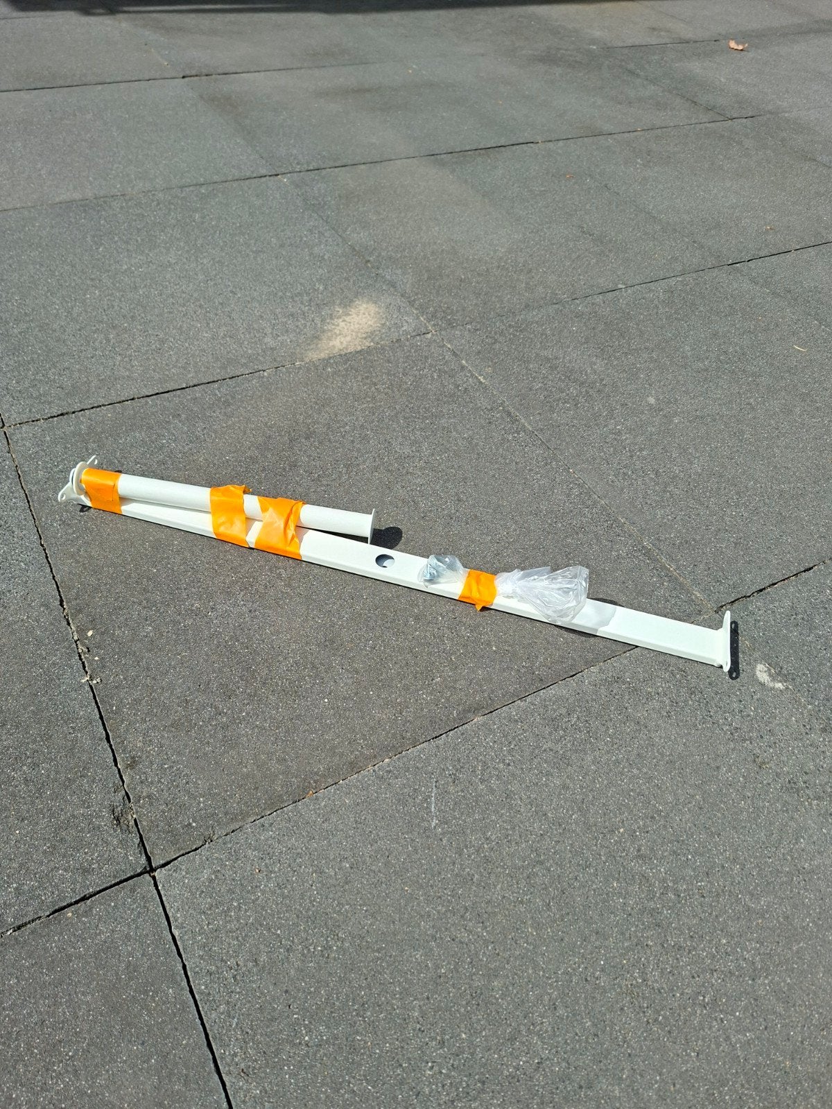 kledingroede ikea komplement, Ophalen