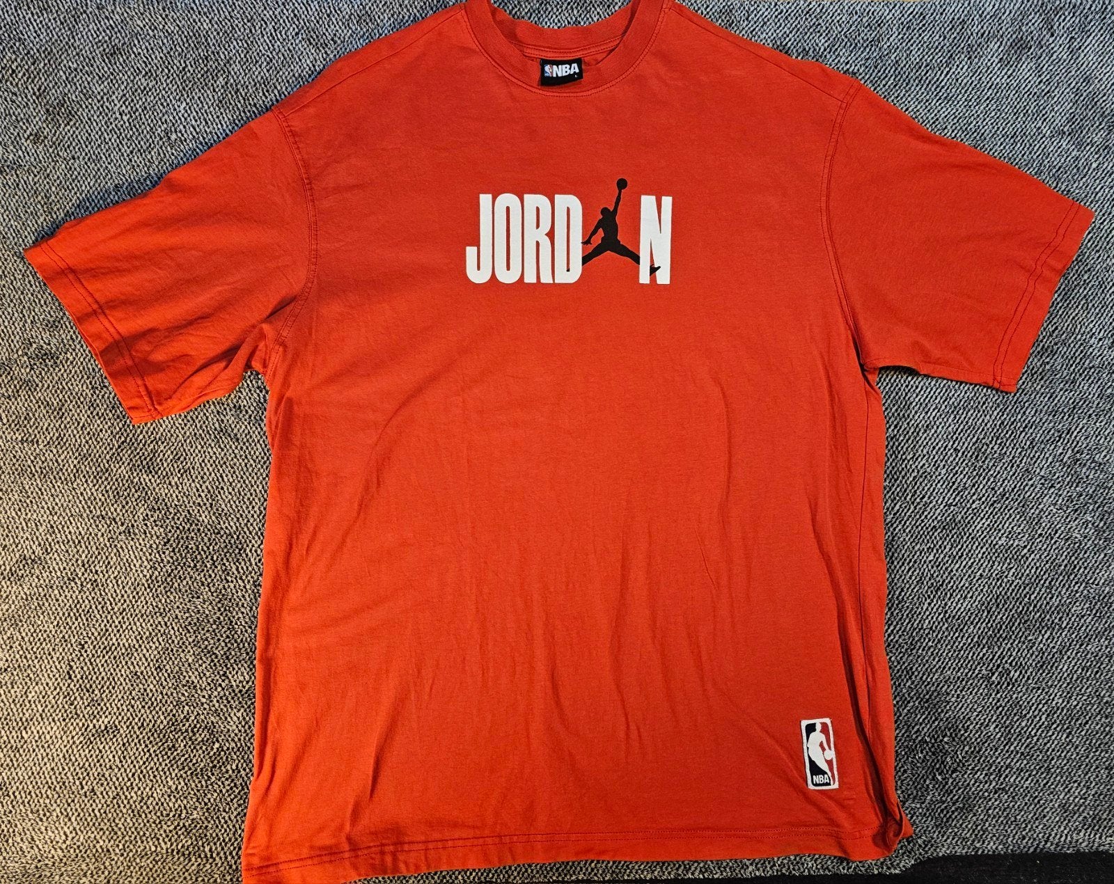 NBA Jordan T-shirt rood maat L, Maat 52/54 (L), Ophalen of Verzenden, Rood, NBA Jordan