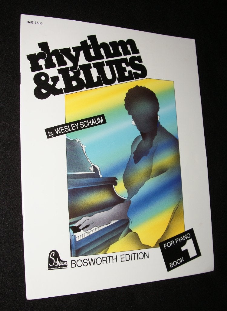 Rhythm & Blues By Wesley Schaum - For Piano - Book 1 - Boswo, Muziek en Instrumenten, Gebruikt, Ophalen of Verzenden, Blues, Artiest of Componist