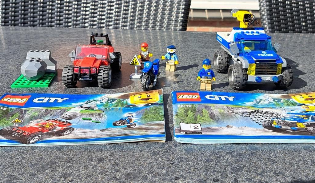 Lego City 60172 - Complete set met boekjes, Compleet, Lego, Ophalen of Verzenden, Complete set