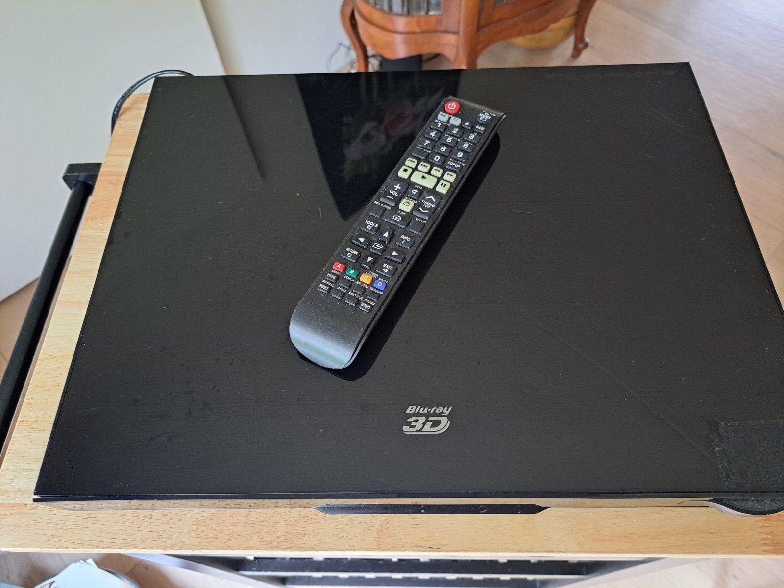 Samsung Blu-ray 3D speler met afstandsbediening, Ophalen of Verzenden, Gebruikt, Samsung