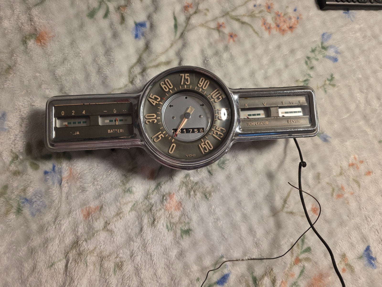 Volvo PV 444 Kattenrug snelheidsmeter, Ophalen of Verzenden, Volvo