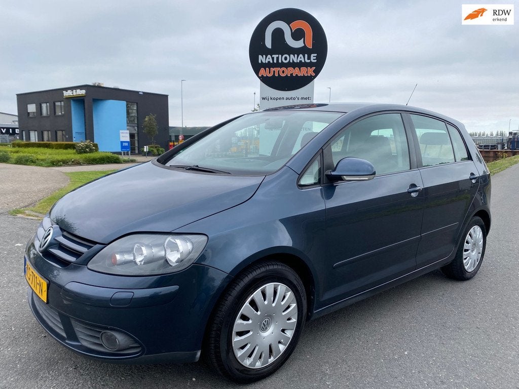 Volkswagen Golf Plus | 2007 | 1.6 Trendline Business | Autom, 4 cilinders, Automatische klimaatregeling, Blauw, Euro 4