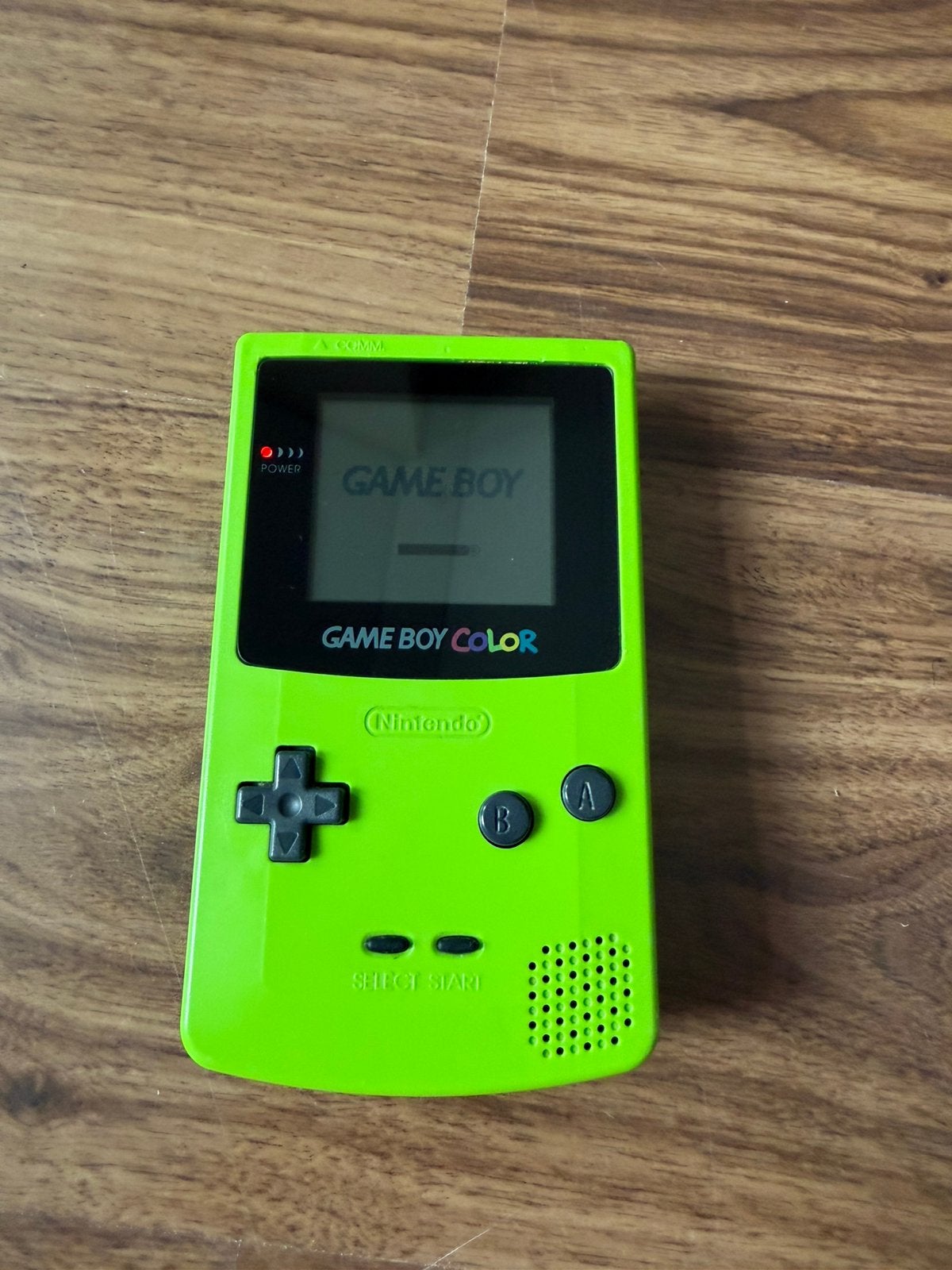 Gameboy Color groen, Spelcomputers en Games, Spelcomputers | Nintendo Game Boy, Ophalen of Verzenden, Zo goed als nieuw, Game Boy Color