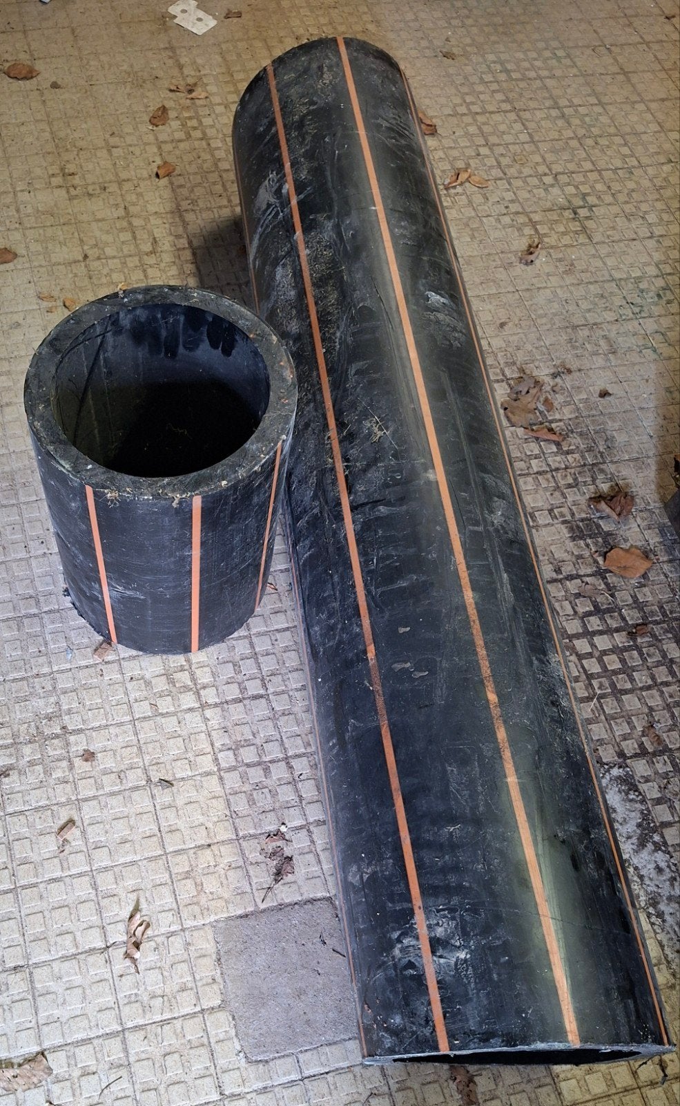 HDPE Buis voor Tuin, Bouw & Hobby, Ophalen, Overige materialen, 6 meter of meer, Overige typen