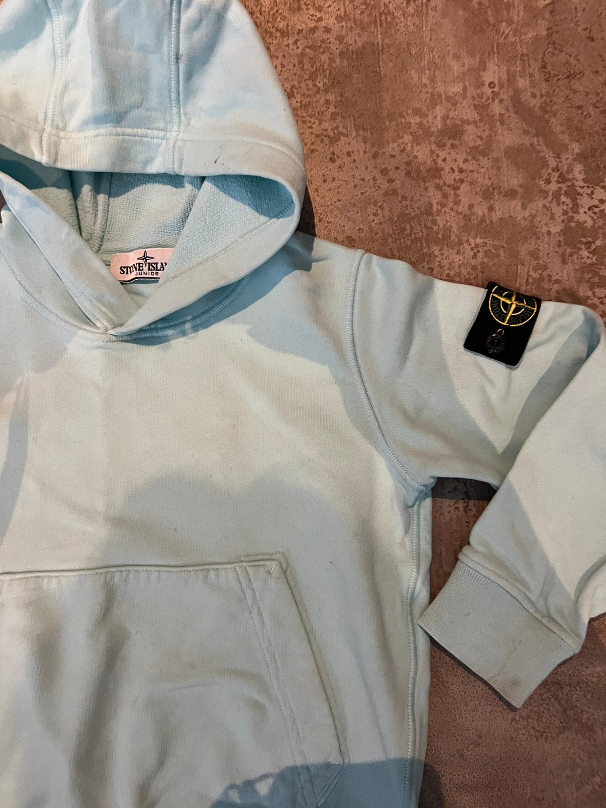 Stone island hoodie maat 140 origineel zgan, Ophalen of Verzenden, Zo goed als nieuw, Jongen, Trui of Vest